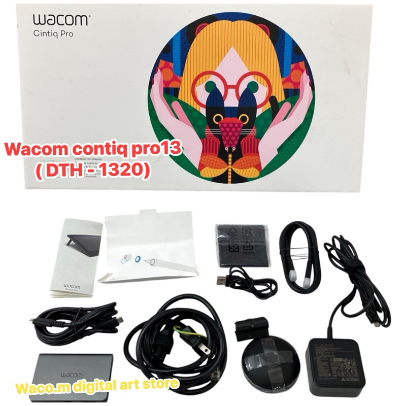 Bảng viết, vẽ Wacom Cintiq pro 13 ( DTH - 1320) chính hãng màn full HD - bảo hành 6 tháng