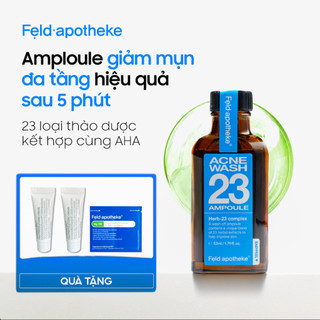 Peel giảm mụn đa tầng Acne Wash 23 Ampoule Feld Apotheke 53ml