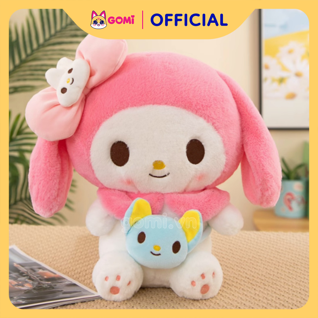 Gấu Bông GOMI Melody Đeo Túi Gấu