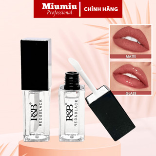 Son bóng Red&Black dưỡng ẩm và căng bóng môi bền màu lâu trôi dùng cho makeup chuyên nghiệp