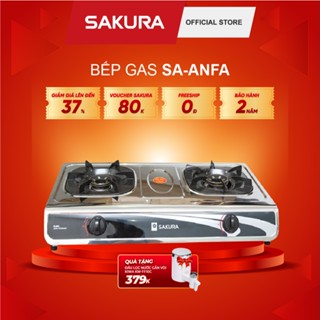 Bếp Gas Đôi SAKURA SA-ANFA - Bảo hành Chính Hãng  24 Tháng