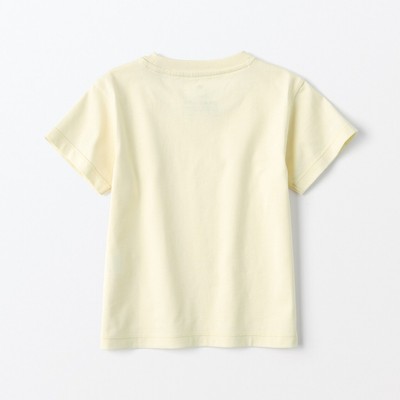 Áo Thun Dễ Mặc Cổ Tròn Ngắn Tay (Trơn) - Em Bé MUJI