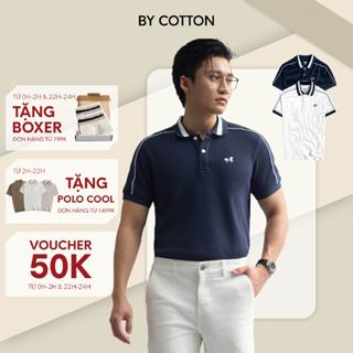 Áo Thun Polo Nam Cao Cấp Waffle 2 Màu Trắng - Xanh Đen Thêu Ngựa BY COTTON
