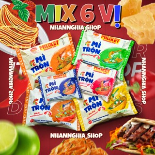 Mì trộn Miliket vị Carbonara / Chanh chua cay / Phô mai / Kebab / Kim chi / Cà ri 117g