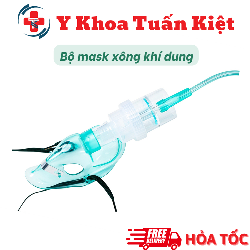 ✅ Bộ mặt nạ xông khí dung trẻ em và người lớn