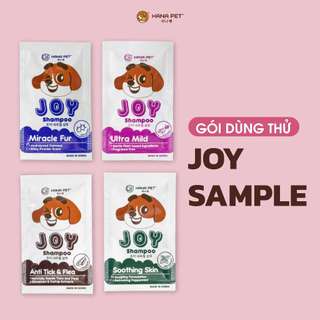[Gói dùng thử] Sữa tắm thú cưng JOY thích ứng mọi loại lông - Hana Pet Việt Nam
