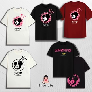 Áo Thun Nam Nữ PopPop Mascot In Hình Siêu Cute Vải Cotton 2 Chiều Form Rộng Tay Lỡ Full Tag Chuẩn