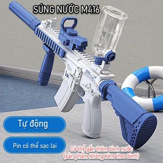 [HỎA TỐC-HCM] Đồ chơi súng nước tự động, súng nước M416 quà tặng cho bé