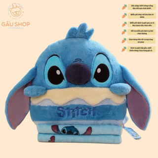 Chăn gối văn phòng ❤️ gấu bông 2in1 kèm mền ❤️ Gấu chăn Bò sữa, Heo, Hổ ôm bình sữa hàng nhập cao cấp bông chăn dày dặn