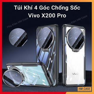 Ốp Lưng Trong Bảo Vệ Camera Vivo X200 Ultra, Pro, Mini X200S X100S X100 Ultra iQOO 13, Viền TPU, Giá Đỡ Che Camera