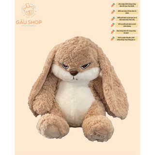 [Hàng mới] Gấu bông ❤️ Thỏ mặt quạo ❤️ Thỏ bunny tai dài hàng nhập cao cấp bông mịn siêu dễ thương !! FREE GÓI QUÀ