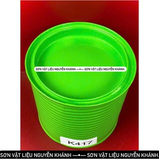 K417-sơn xịt samurai màu xanh lá cây