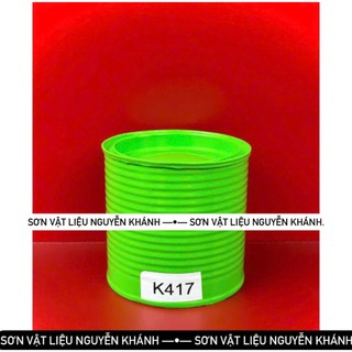 K417-sơn xịt samurai màu xanh lá cây