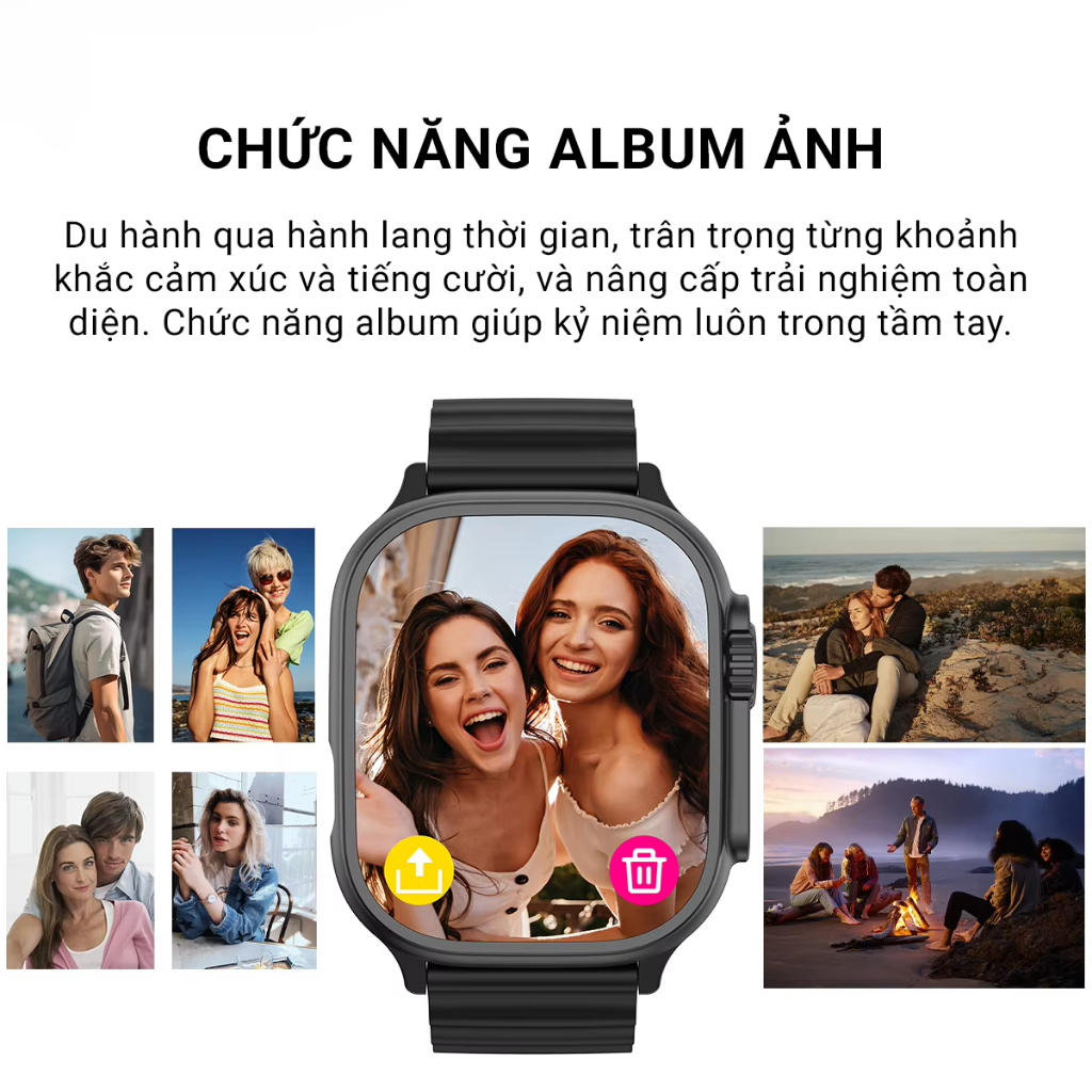 Đồng Hồ Thông Minh S9 Ultra 5G Gắn Sim, Đồng Hồ Gọi Điện, Theo Dõi Sức Khỏe, Nghe Nhạc, Nhắn Tin