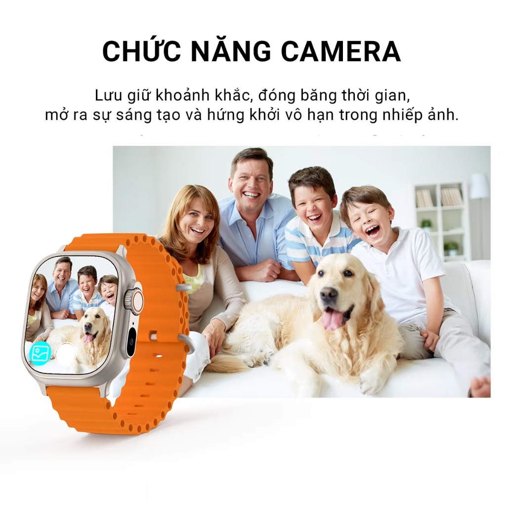 Đồng Hồ Thông Minh S9 Ultra 5G Gắn Sim, Đồng Hồ Gọi Điện, Theo Dõi Sức Khỏe, Nghe Nhạc, Nhắn Tin