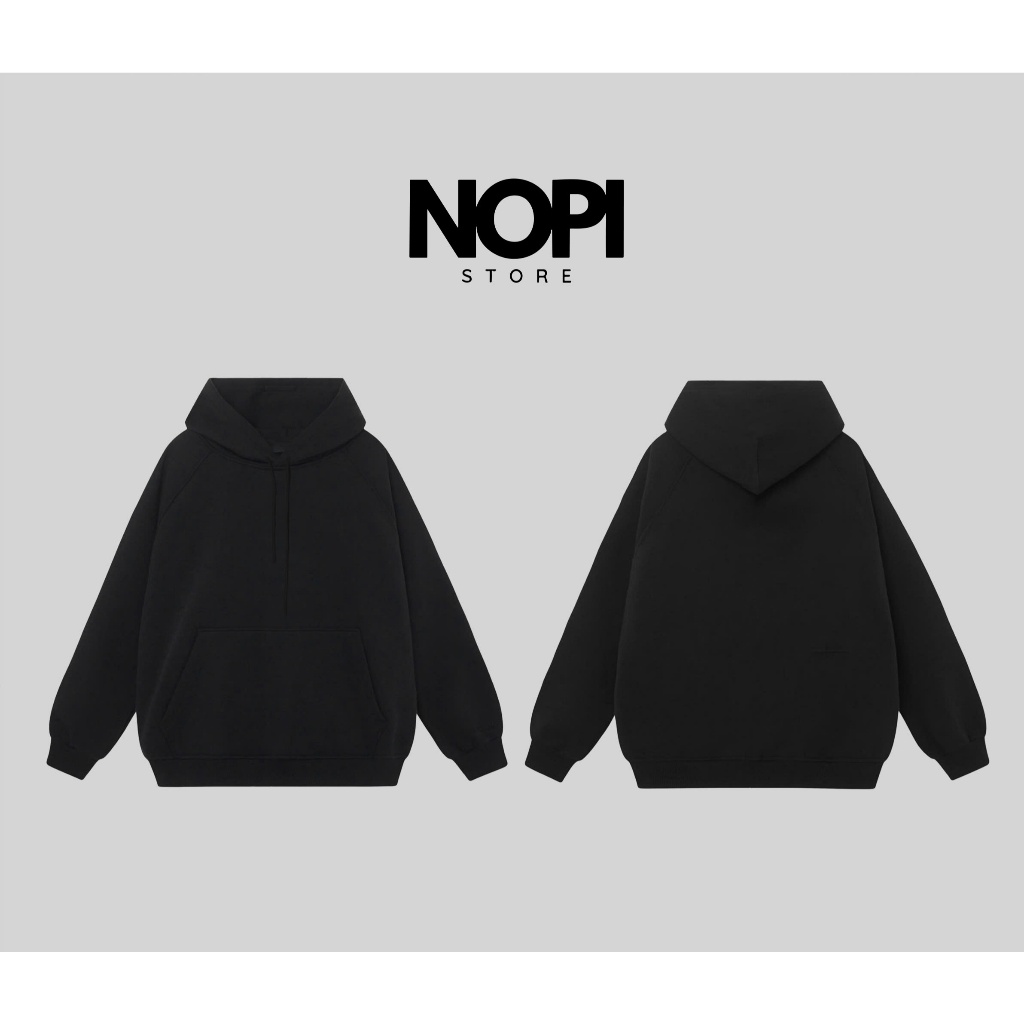 ÁO HOODIE KINGPIN FORM RỘNG NAM NỮ UNISEX CHẤT VẢI NỈ BÔNG CAO CẤP DÀY DẶN - NOPI STORE