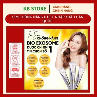  Kem Chống Nắng Sinh Học Chuskin Exosome SPF50+ | Nhập Khẩu Chính Hãng Hàn Quốc | Kiềm Dầu Bảo Vệ Da 50ml 