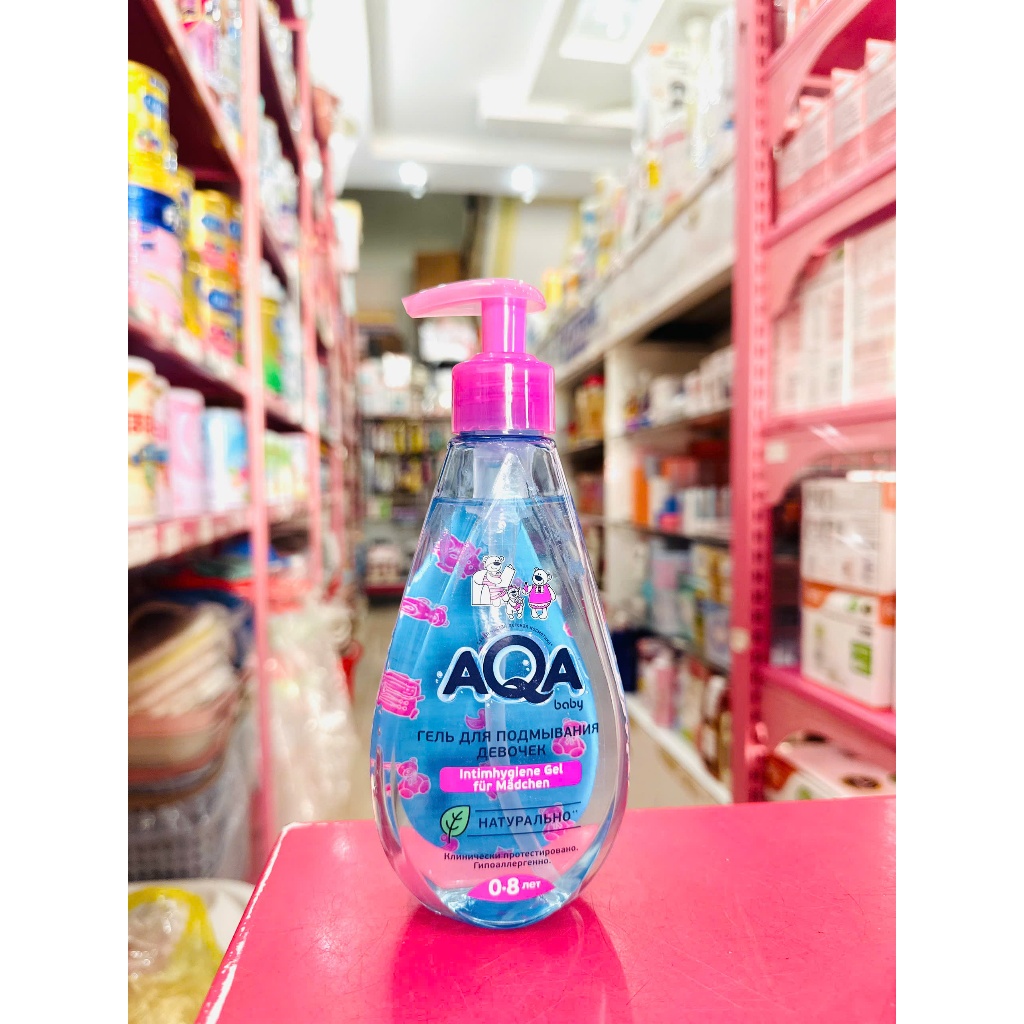 DUNG DỊCH VỆ SINH TRẺ EM AQA BABY INTIMATE GEL (0-8 TUỔI) 250ML
