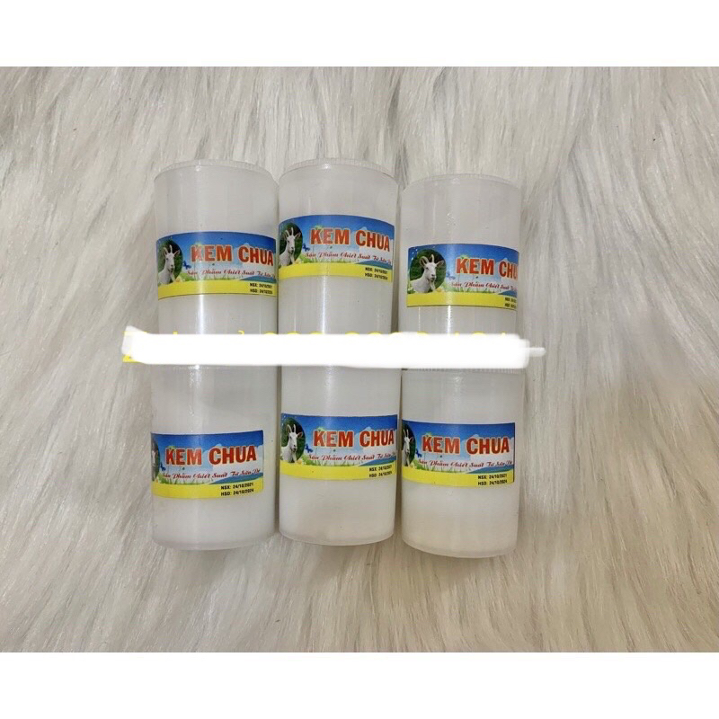 combo 6 hủ kem chua dưỡng trắng da toàn thân