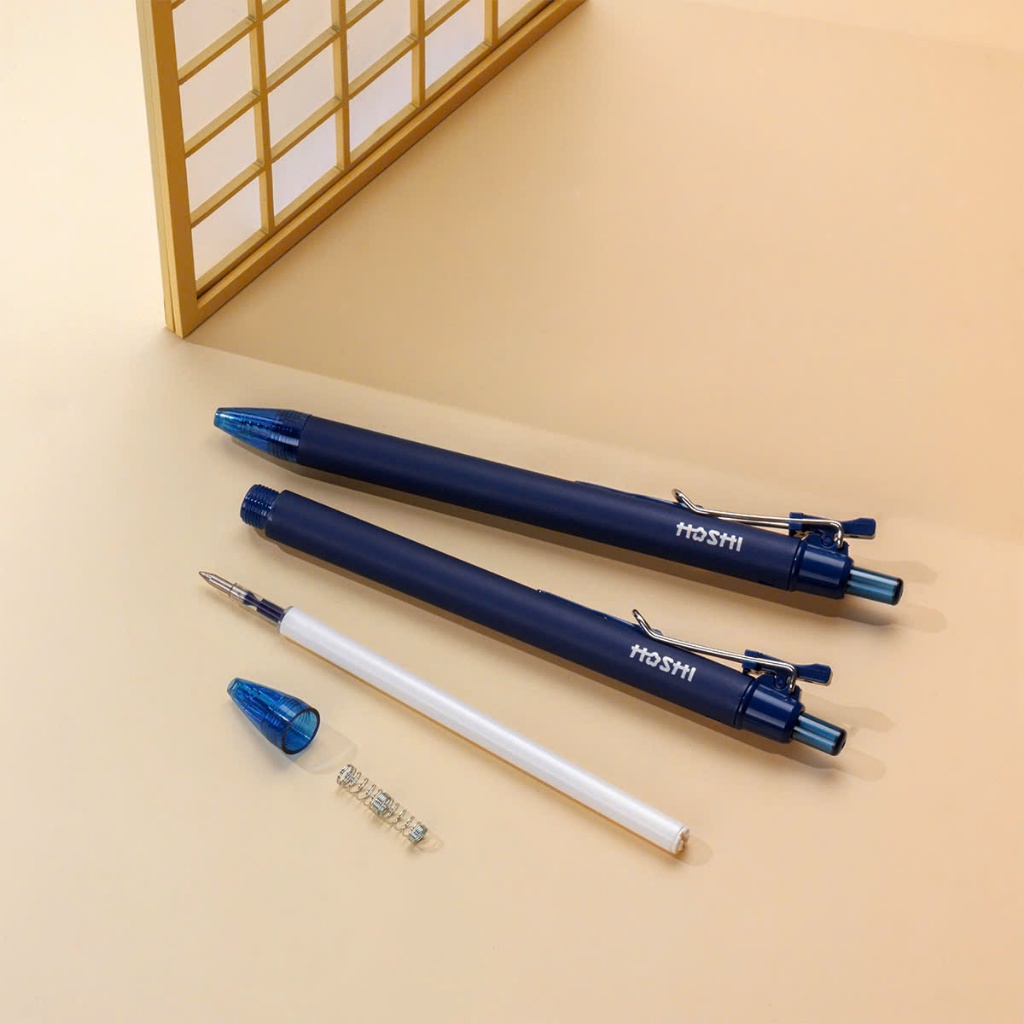 Bút gel Hoshi Thiên Long GEL-046/HS - Công nghệ Nhật Bản ( Xanh )