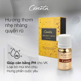 Nước hoa vùng kín Cenota Secret Sexy 5ml thơm sexy quyến rũ hương nước hoa Pháp