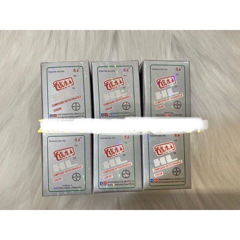 combo 6 hủ kem HL ngừa nám trắng da hủ 7gram