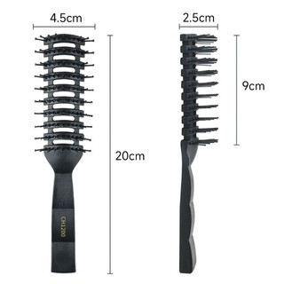 Lược Chải Tóc Texture Xương Cá Đa Dụng