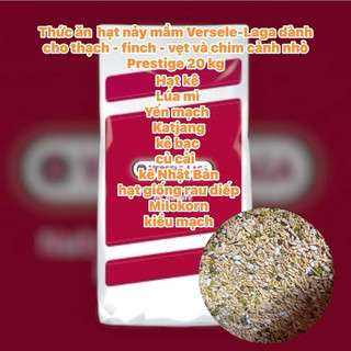  Thức ăn hạt nảy mầm Versele-Laga Prestige dành cho vẹt và chim cảnh nhỏ : finch  yến phụng  thạch gói chiết lẻ 
