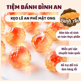 Kẹo Lê An Phế Mật Ong Nguyên Chất Mềm Dẻo, Thanh Nhiệt, Tiêu Đờm, Sảng Khoái Bất Tận