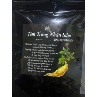 Tắm trắng nhân sâm gói đen
