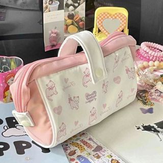 Hộp Bút Cúc Bấm Hoạt Hình Thú Cưng Mèo - Cún Dễ Thương