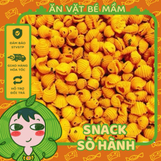 500G snack sò hành đặc biệt, bim bim sò hành giòn cay, bánh sò hành tuổi thơ.