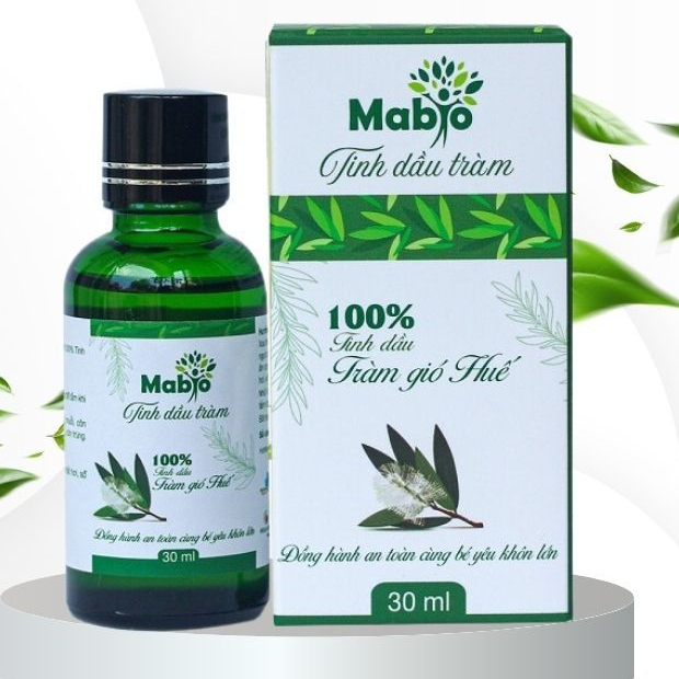 Tinh Dầu Tràm MABIO Giúp Giữ Ấm Cơ Thể Làm Dịu Vết Muỗi Đốt An Toàn Với Trẻ Nhỏ MABIO Chính Hãng