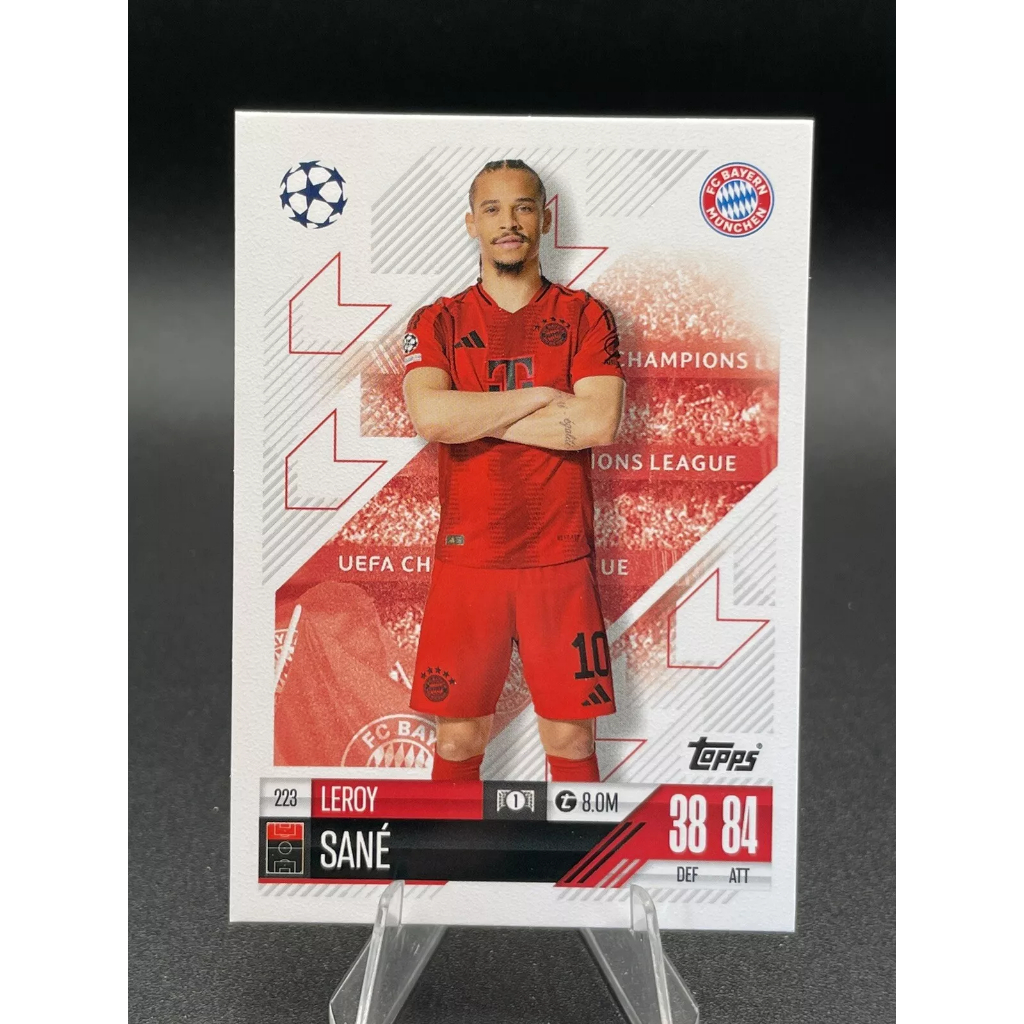 Thẻ Leroy Sane Match Attax 2024/2025 (Bayern Munich) (24/25)