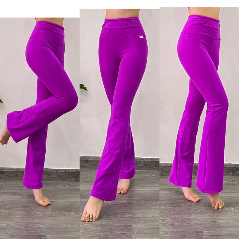 Quần tập yoga/ Flowyoga/ khiêu vũ  dáng bass chính hãng Yborn mịn đẹp