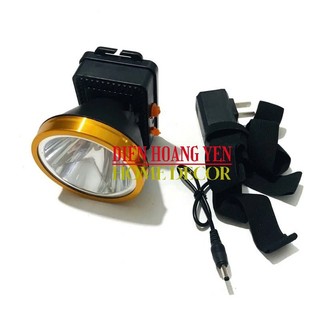 Đèn pin đội đầu led NĐ 004 chóa đèn lớn 8cm