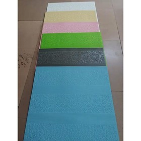 Siêu Rẻ_Xốp Dán Tường 3D Họa Tiết Cổ Điển