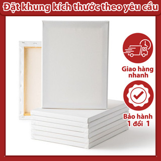 [SIZE LỚN] Khung tranh vẽ  vải canvans siêu bóng 60x120cm ,100x120cm khung toan giá xưởng Kích thước theo yêu cầu