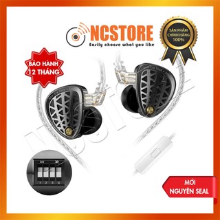   NC  Tai Nghe In Ear KZ ZENITH | NGHE TẠP | C Pin | Có Mic Switch 