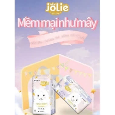 COM BO 2 BỊCH 100 MIẾNG TÃ QUẦN JOLIE ĐỦ SIZE : M,L,XL,2XL,3XL,4XL. dùng cho bé.