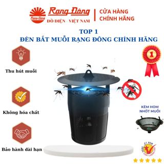 Đèn bắt muỗi Rạng Đông thu hút côn trùng thông minh không mùi không gây tiếng ồn Model:DBM01 5W 
