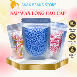 Sáp wax lông nóng Hard Wax Beans MACARON cao cấp nhập khẩu hương thơm nhẹ , dễ chịu ,siêu bám lông PREMIUM
