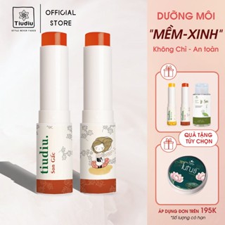Son Gấc Dưỡng Môi Hồng Giảm Thâm Xóa Nhòa Nếp Nhăn Môi Thành Phần Tự Nhiên An Toàn TiuDiu 3,6g