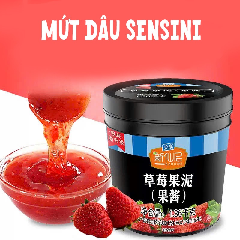 Mứt Vị Dâu Sensini (1.36kg)