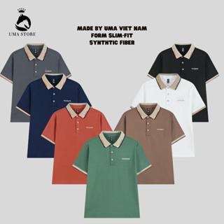  Combo 3 Áo Polo Nam UMA STORE Thêu Poloumaor Chất Liệu Vải Cotton Cá Sấu Cao Cấp Phiên Bản Mới SPA80 