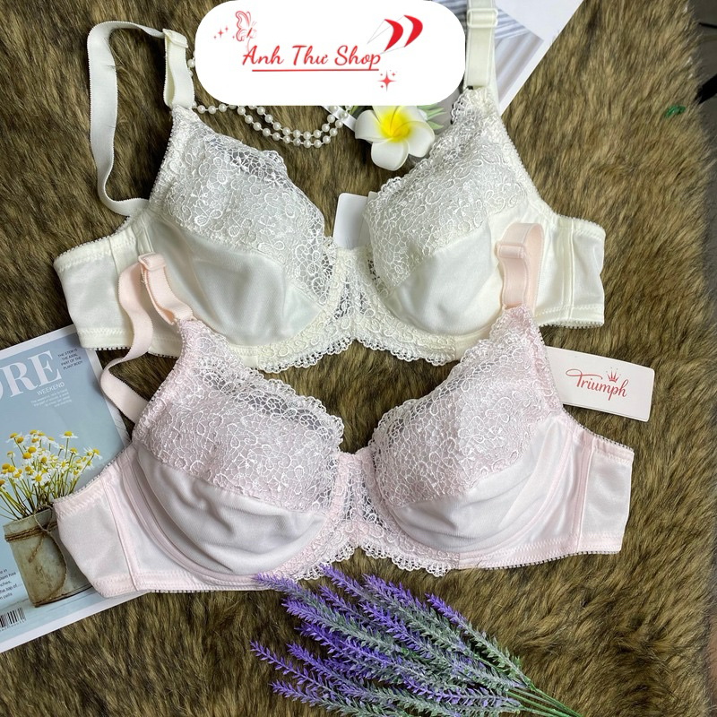Áo lót nữ Triumph Fashion 468 áo ngực mỏng, có gọng, ren