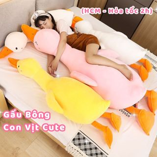 (HCM-Hỏa tốc 2h) Gấu Bông Vịt Vàng Má Hồng Trầm Cảm Gấu Bông Hình Ngỗng Mệt Mỏi Gấu Xinh TA STORE