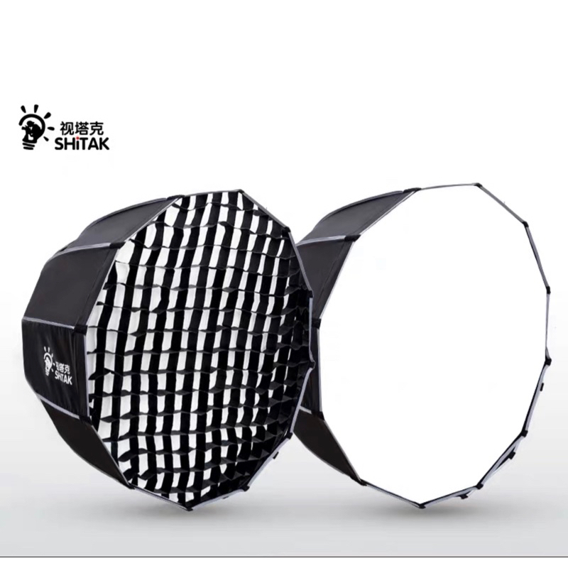 Softbox thao tác nhanh Parabol 65-90cm SHiTAK kèm đèn Et300s V2