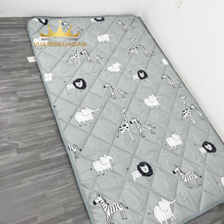 Nệm Topper trải sàn, nệm ngủ văn phòng tiện lợi, gấp gọn tiện lợi đa năng kích thước 80cm x 2m độ dày 3cm vuaremgiasi