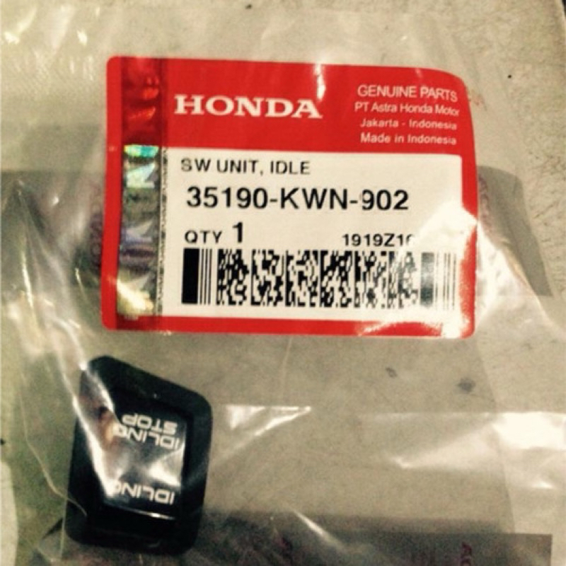 NÚT ID STOP VARIO 150 / VARIO 125 / PCX 150 / PCX 125 ( 2010-2021 )@